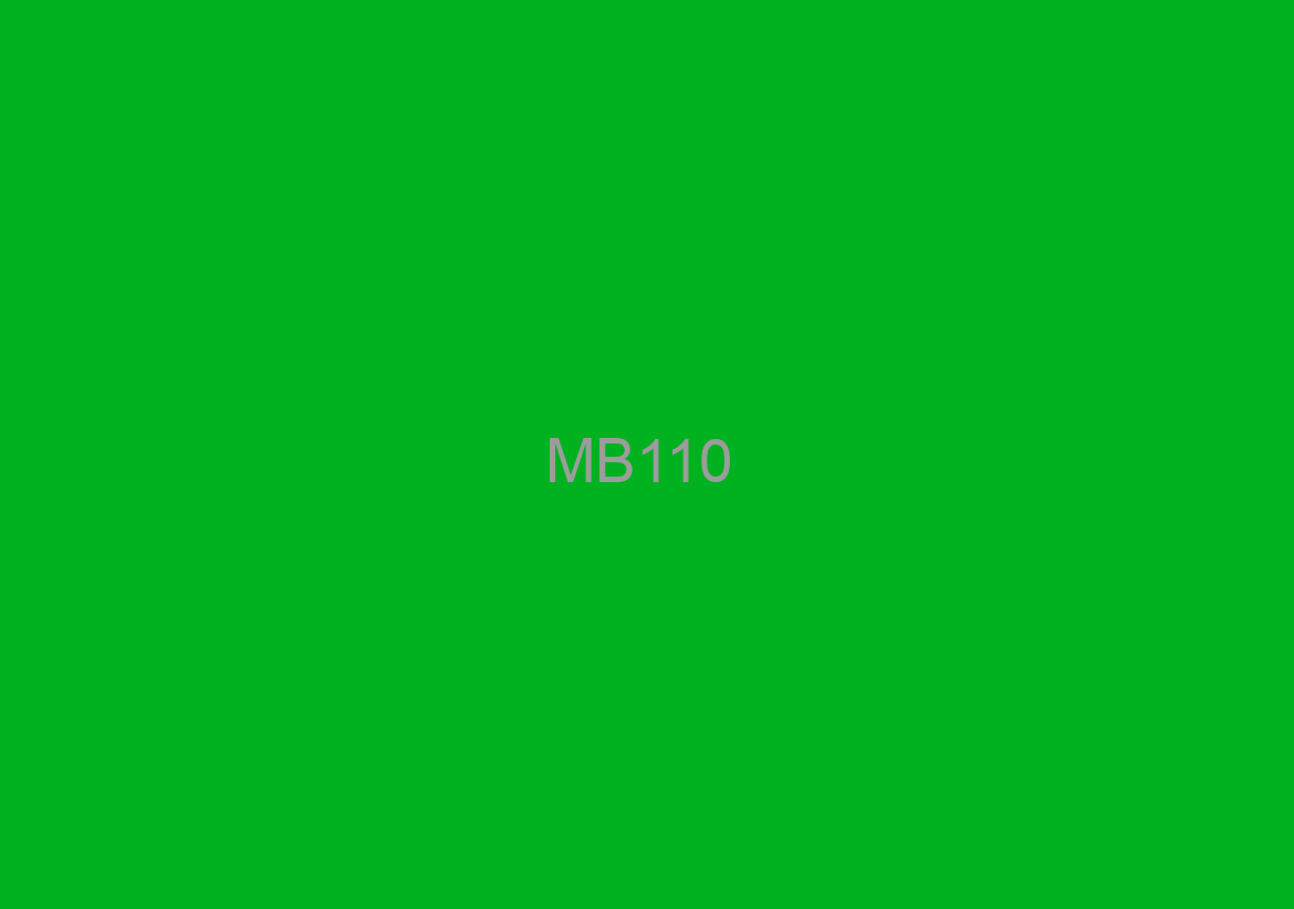 MB110 / MB120